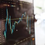 Stock graphs on the screen